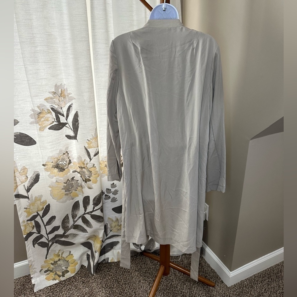 NWT Elaine Rose Tie Waist Lightweight cardigan Jacket Size M - Picture 4 of 6